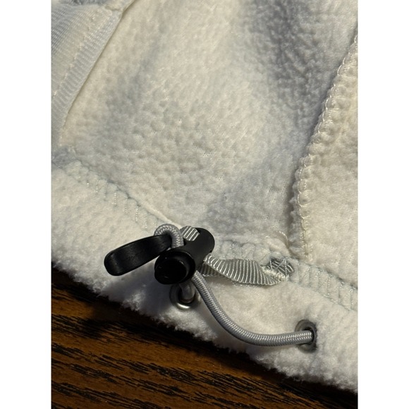 The North Face Fleece Jacket Womens L G Cream Gray Zip Up Outdoor Warm - Picture 11 of 16